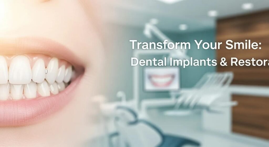 Transform Your Smile: Dental Implants & Restoration