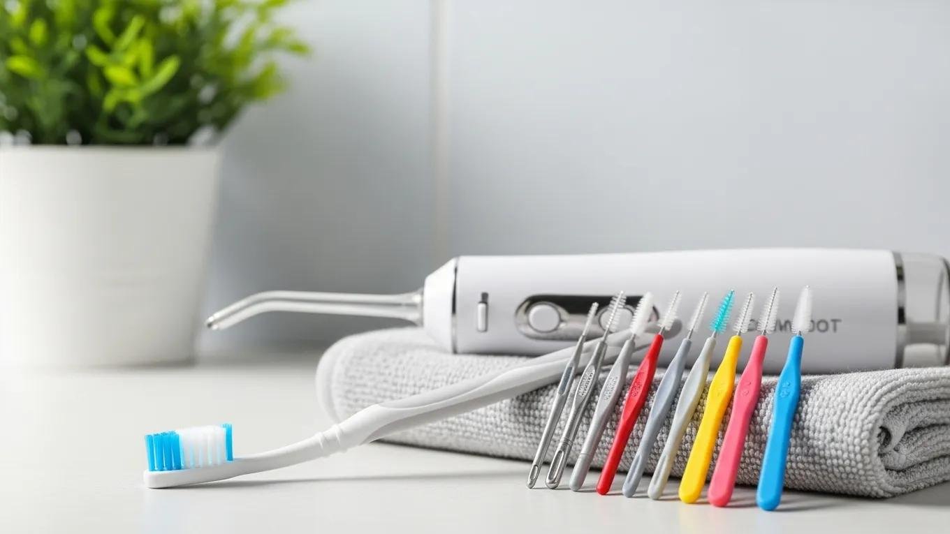 Recommended dental hygiene tools for effective dental implant care