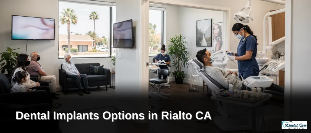 Dental Care of Rialto specializes in All-On-4 implants and full mouth restorations for patients missing