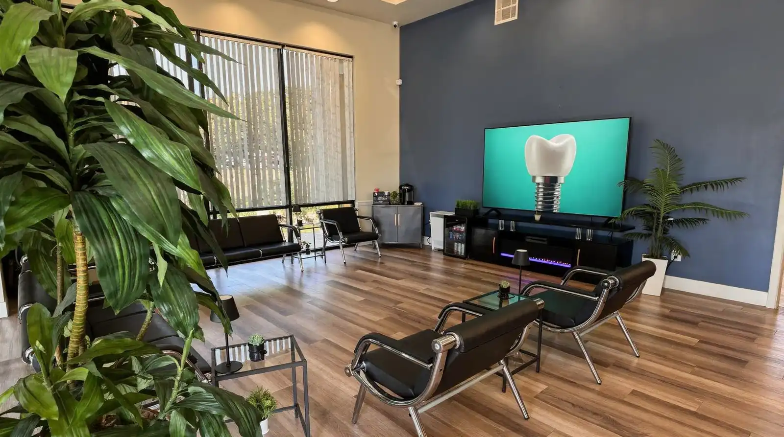 Dental implants and crowns are offered starting at an accessible price point to make restoration